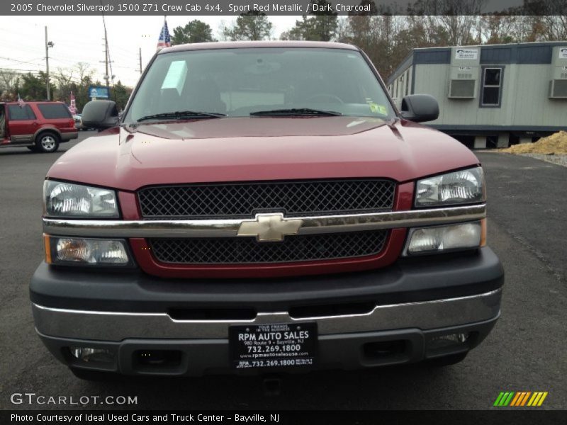 Sport Red Metallic / Dark Charcoal 2005 Chevrolet Silverado 1500 Z71 Crew Cab 4x4