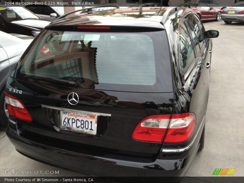 Black / Black 2004 Mercedes-Benz E 320 Wagon