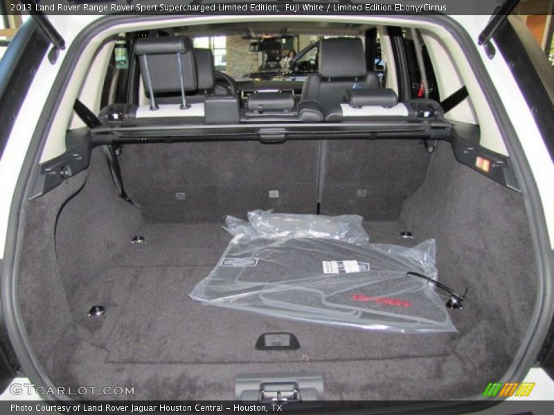  2013 Range Rover Sport Supercharged Limited Edition Trunk