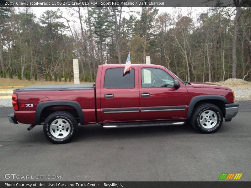  2005 Silverado 1500 Z71 Crew Cab 4x4 Sport Red Metallic