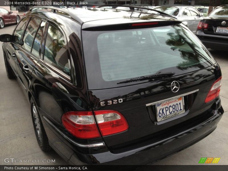Black / Black 2004 Mercedes-Benz E 320 Wagon