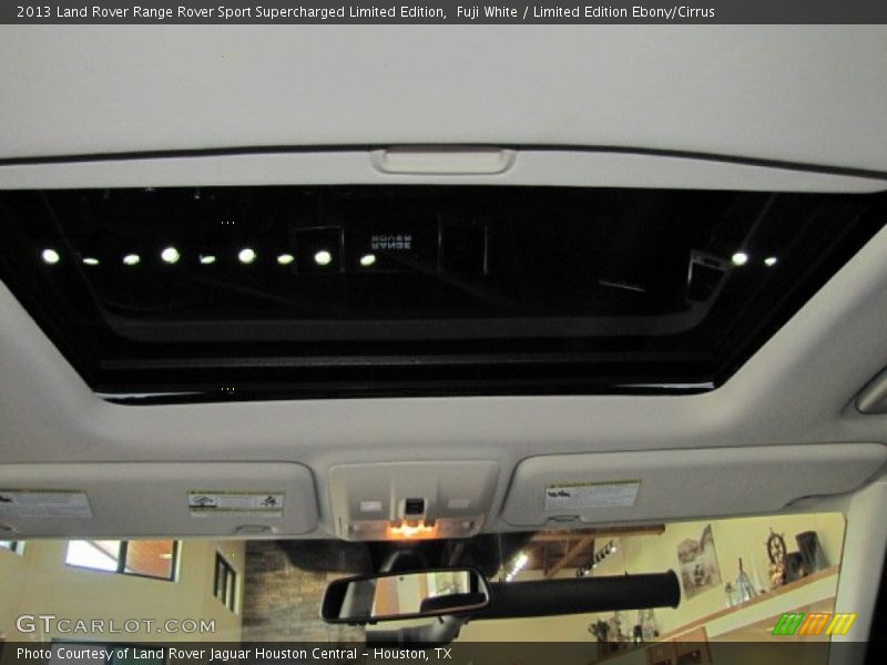 Fuji White / Limited Edition Ebony/Cirrus 2013 Land Rover Range Rover Sport Supercharged Limited Edition