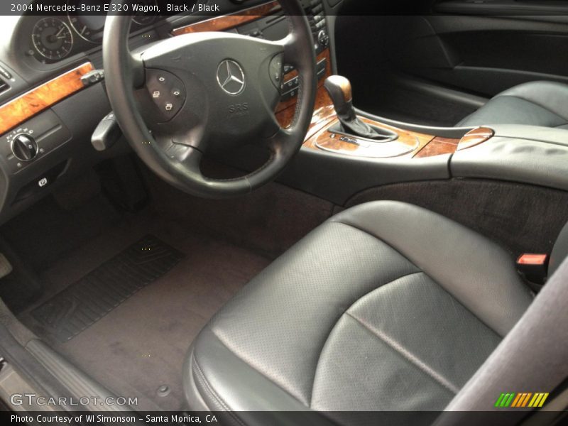 Black / Black 2004 Mercedes-Benz E 320 Wagon