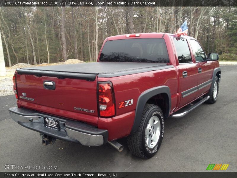 Sport Red Metallic / Dark Charcoal 2005 Chevrolet Silverado 1500 Z71 Crew Cab 4x4