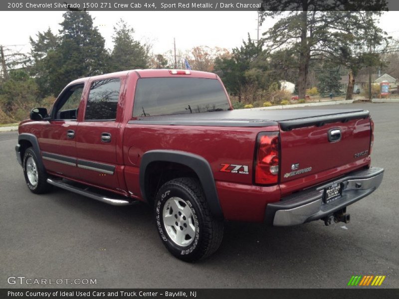 Sport Red Metallic / Dark Charcoal 2005 Chevrolet Silverado 1500 Z71 Crew Cab 4x4
