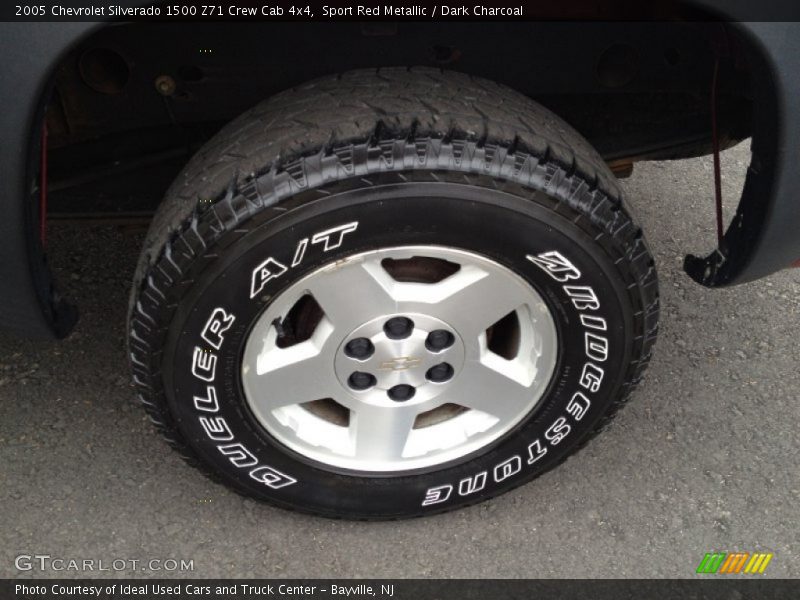 2005 Silverado 1500 Z71 Crew Cab 4x4 Wheel