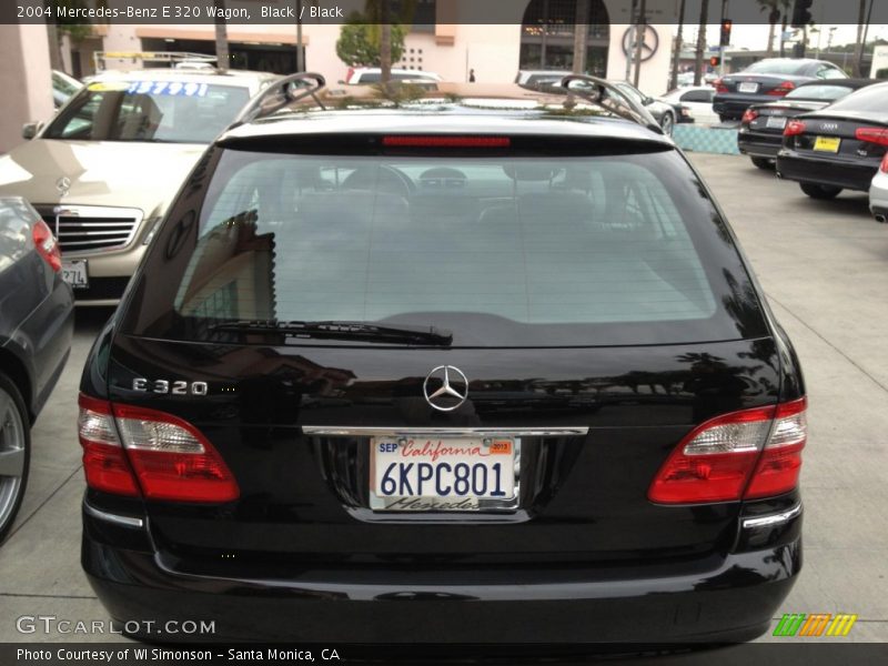 Black / Black 2004 Mercedes-Benz E 320 Wagon