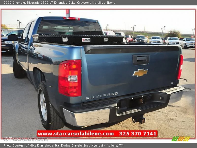 Graystone Metallic / Ebony 2009 Chevrolet Silverado 1500 LT Extended Cab
