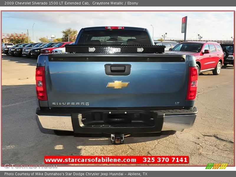 Graystone Metallic / Ebony 2009 Chevrolet Silverado 1500 LT Extended Cab