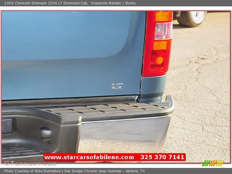Graystone Metallic / Ebony 2009 Chevrolet Silverado 1500 LT Extended Cab