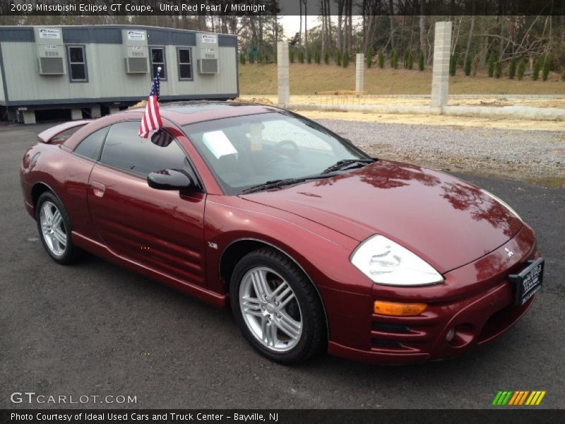 Ultra Red Pearl / Midnight 2003 Mitsubishi Eclipse GT Coupe