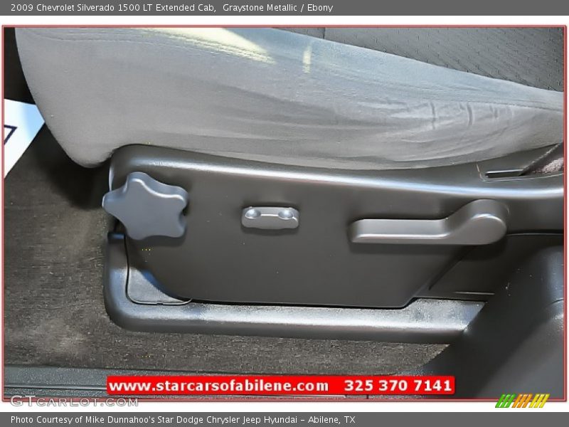 Graystone Metallic / Ebony 2009 Chevrolet Silverado 1500 LT Extended Cab