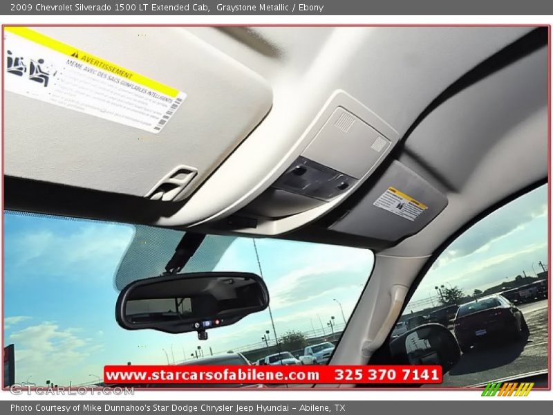 Graystone Metallic / Ebony 2009 Chevrolet Silverado 1500 LT Extended Cab