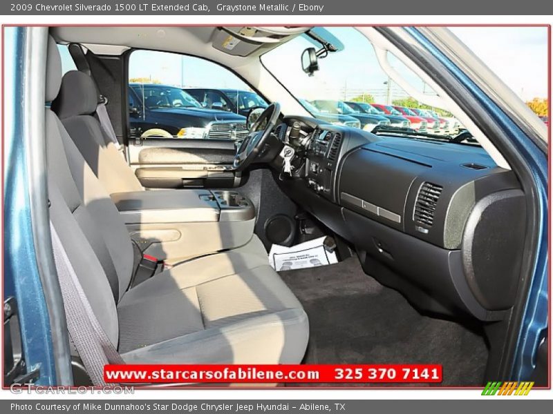 Graystone Metallic / Ebony 2009 Chevrolet Silverado 1500 LT Extended Cab