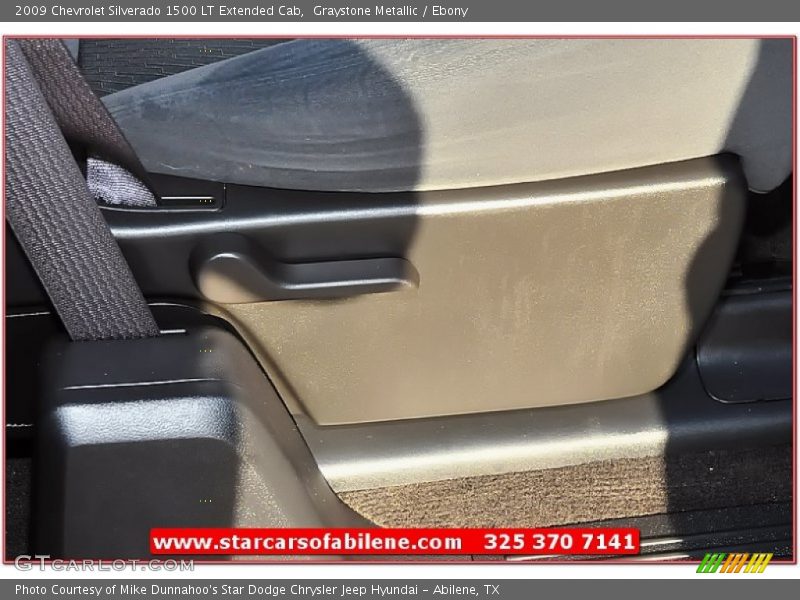 Graystone Metallic / Ebony 2009 Chevrolet Silverado 1500 LT Extended Cab