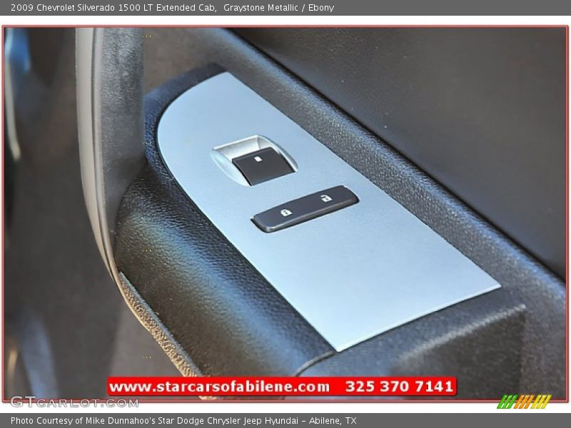 Graystone Metallic / Ebony 2009 Chevrolet Silverado 1500 LT Extended Cab