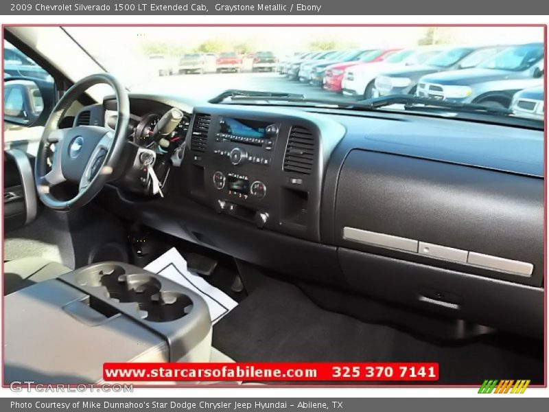 Graystone Metallic / Ebony 2009 Chevrolet Silverado 1500 LT Extended Cab