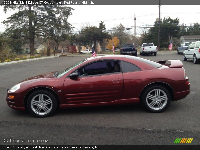 Ultra Red Pearl / Midnight 2003 Mitsubishi Eclipse GT Coupe