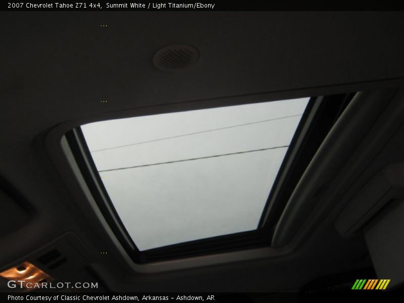 Summit White / Light Titanium/Ebony 2007 Chevrolet Tahoe Z71 4x4