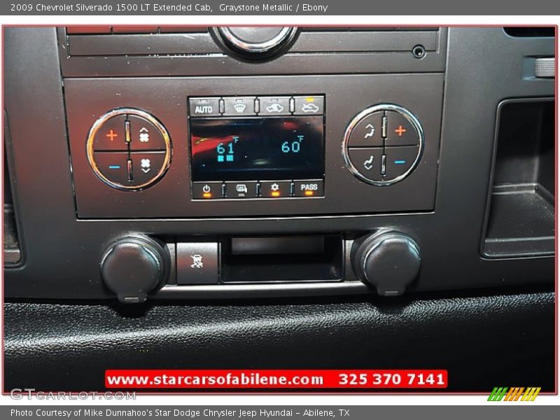 Graystone Metallic / Ebony 2009 Chevrolet Silverado 1500 LT Extended Cab