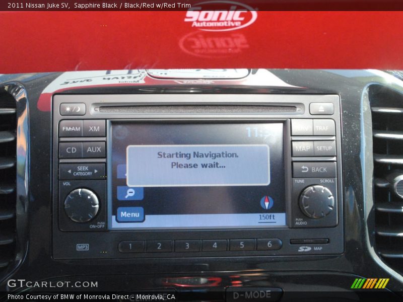 Controls of 2011 Juke SV