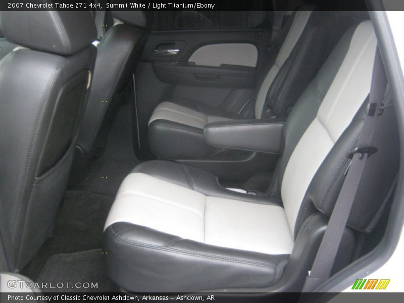 Summit White / Light Titanium/Ebony 2007 Chevrolet Tahoe Z71 4x4