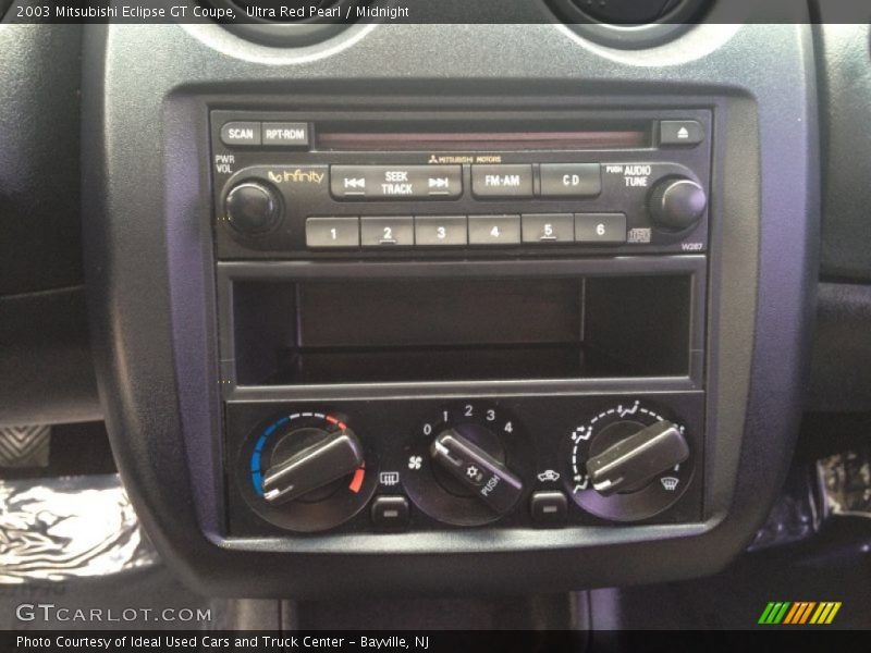 Ultra Red Pearl / Midnight 2003 Mitsubishi Eclipse GT Coupe