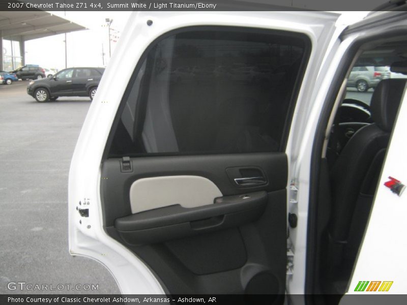 Summit White / Light Titanium/Ebony 2007 Chevrolet Tahoe Z71 4x4