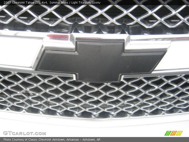 Summit White / Light Titanium/Ebony 2007 Chevrolet Tahoe Z71 4x4