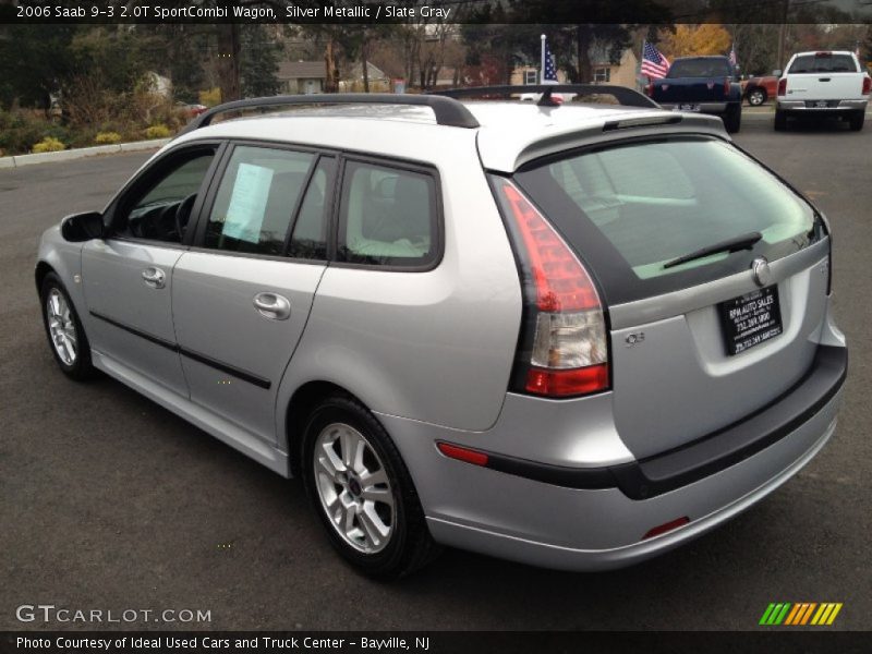 Silver Metallic / Slate Gray 2006 Saab 9-3 2.0T SportCombi Wagon