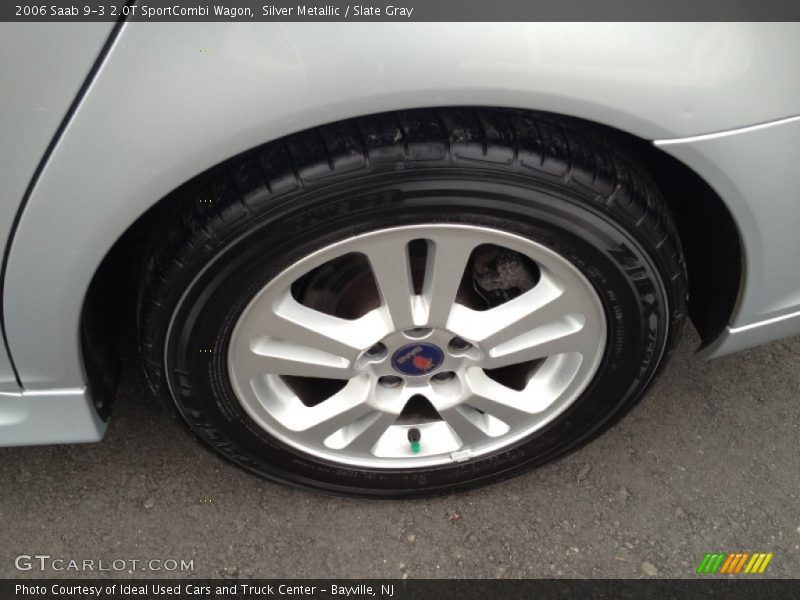 Silver Metallic / Slate Gray 2006 Saab 9-3 2.0T SportCombi Wagon