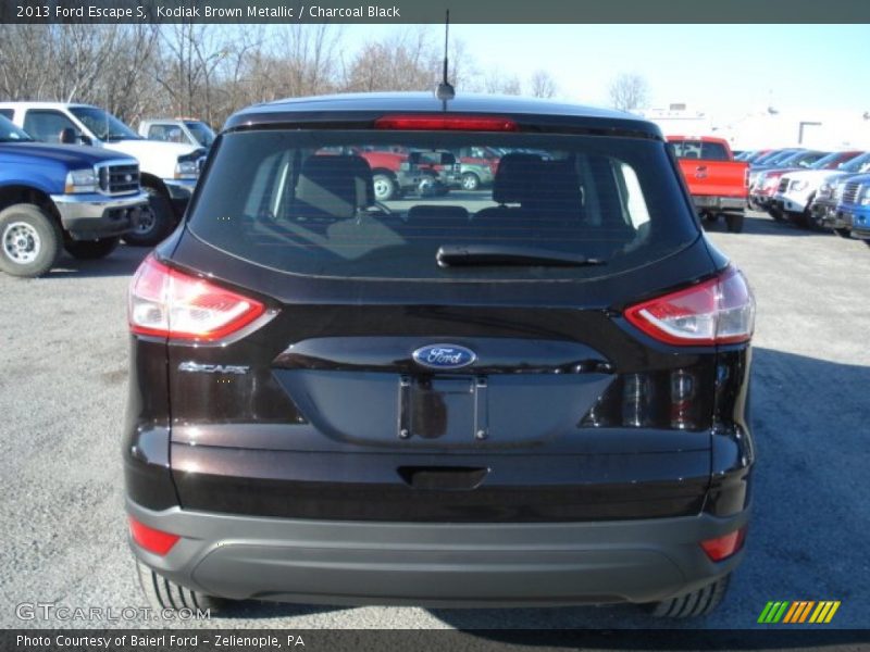 Kodiak Brown Metallic / Charcoal Black 2013 Ford Escape S