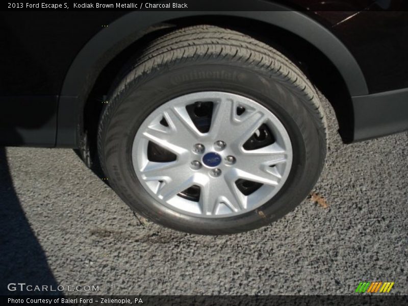 Kodiak Brown Metallic / Charcoal Black 2013 Ford Escape S