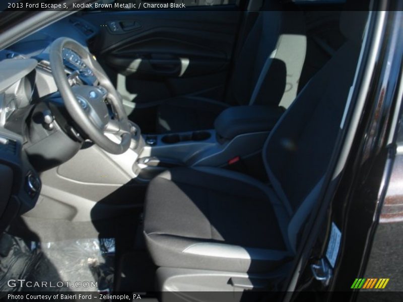 Kodiak Brown Metallic / Charcoal Black 2013 Ford Escape S
