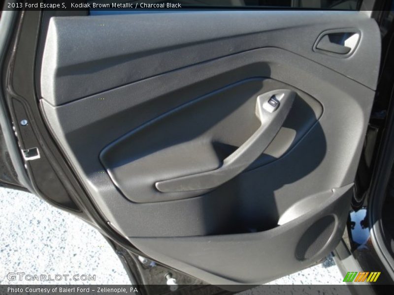 Kodiak Brown Metallic / Charcoal Black 2013 Ford Escape S