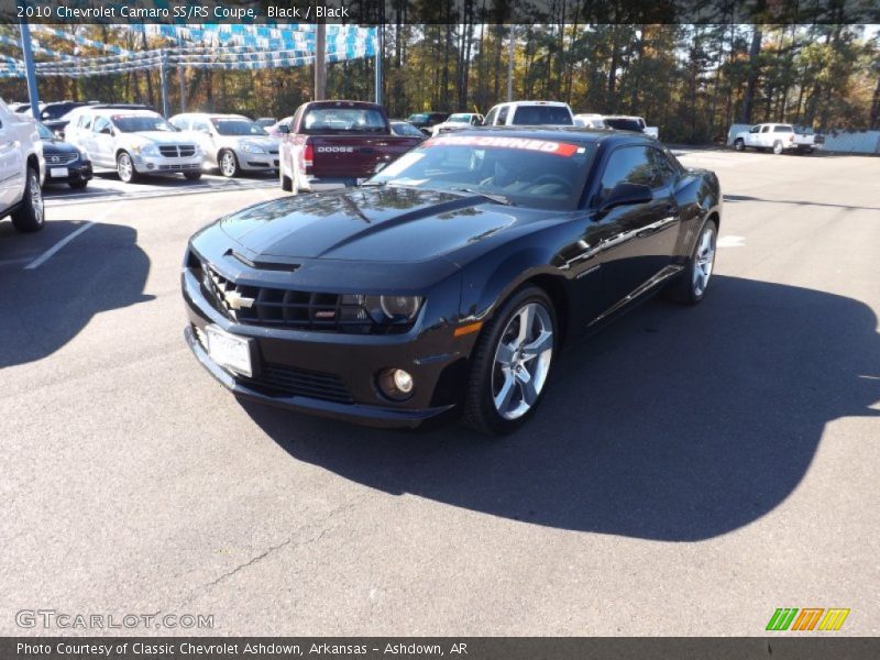 Black / Black 2010 Chevrolet Camaro SS/RS Coupe