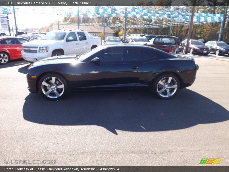 Black / Black 2010 Chevrolet Camaro SS/RS Coupe