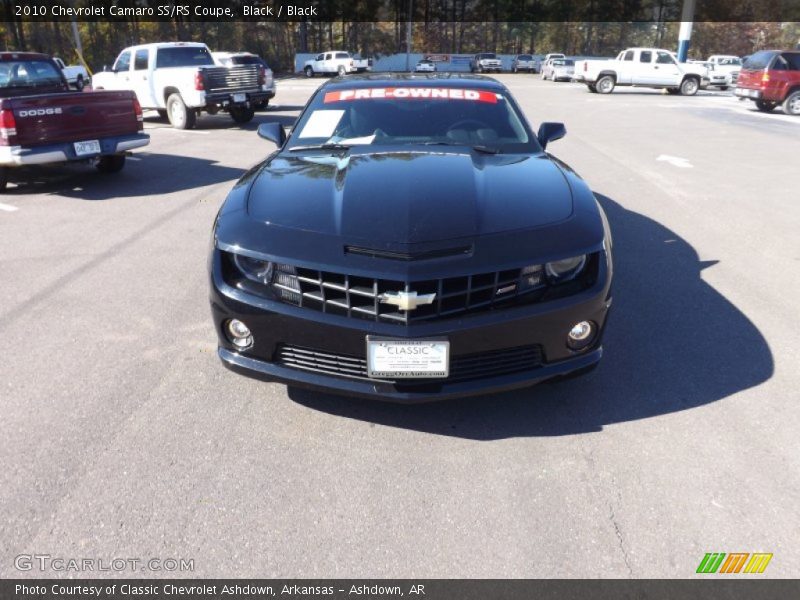 Black / Black 2010 Chevrolet Camaro SS/RS Coupe