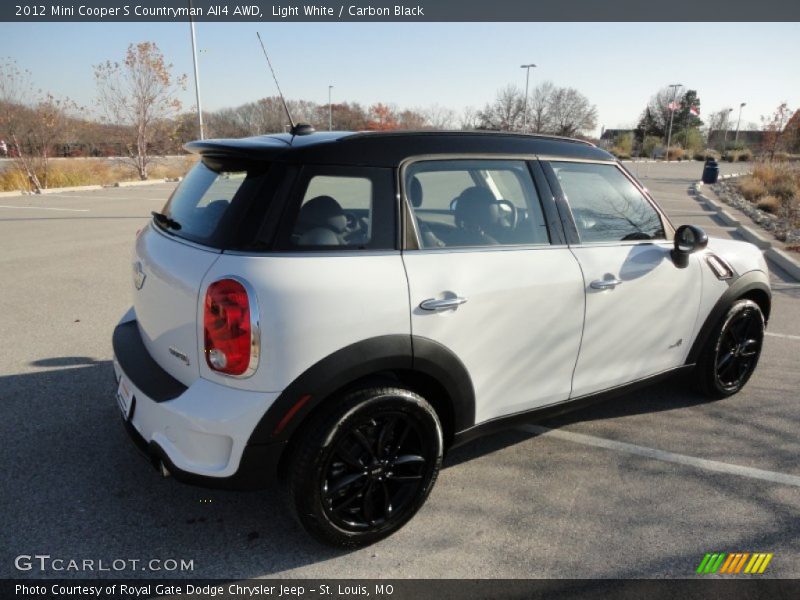 Light White / Carbon Black 2012 Mini Cooper S Countryman All4 AWD