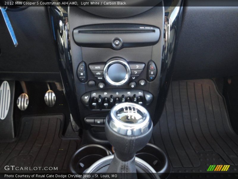 Light White / Carbon Black 2012 Mini Cooper S Countryman All4 AWD