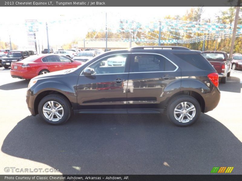 Tungsten Metallic / Jet Black 2013 Chevrolet Equinox LT