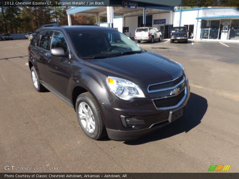Tungsten Metallic / Jet Black 2013 Chevrolet Equinox LT