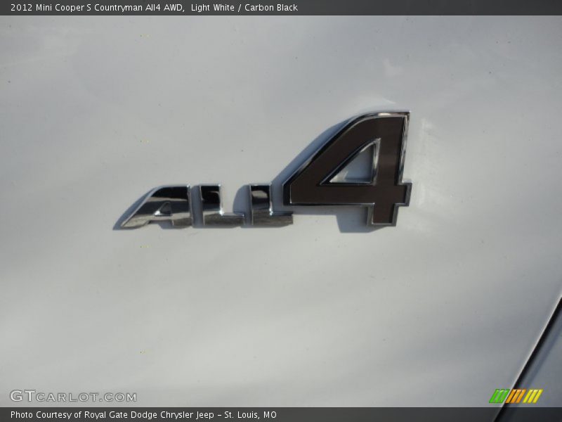 2012 Cooper S Countryman All4 AWD Logo