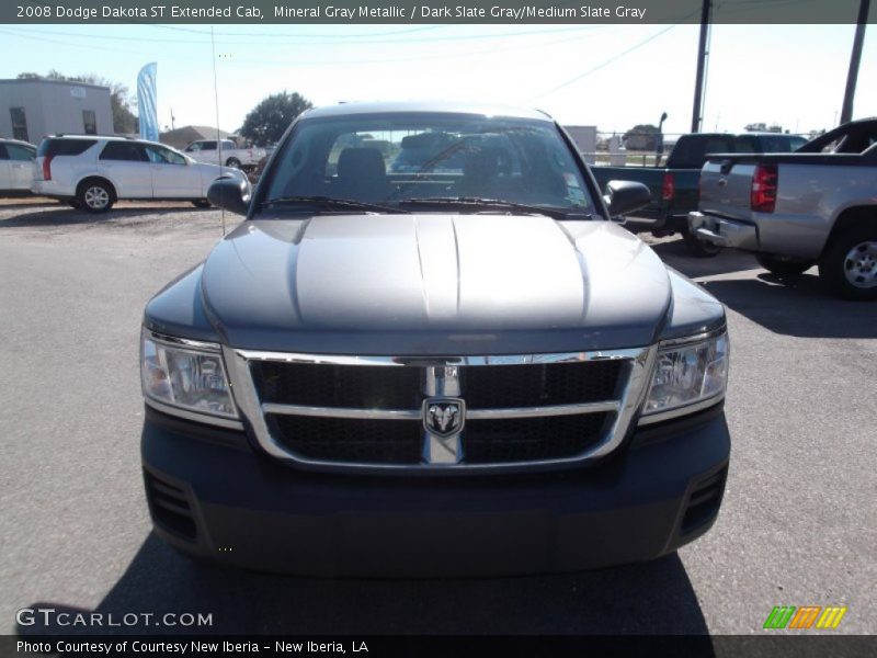 Mineral Gray Metallic / Dark Slate Gray/Medium Slate Gray 2008 Dodge Dakota ST Extended Cab