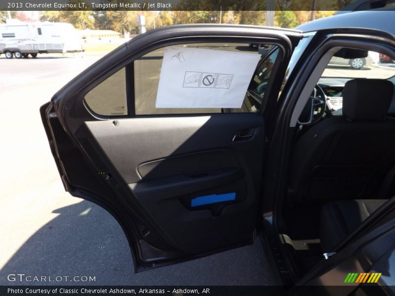 Tungsten Metallic / Jet Black 2013 Chevrolet Equinox LT