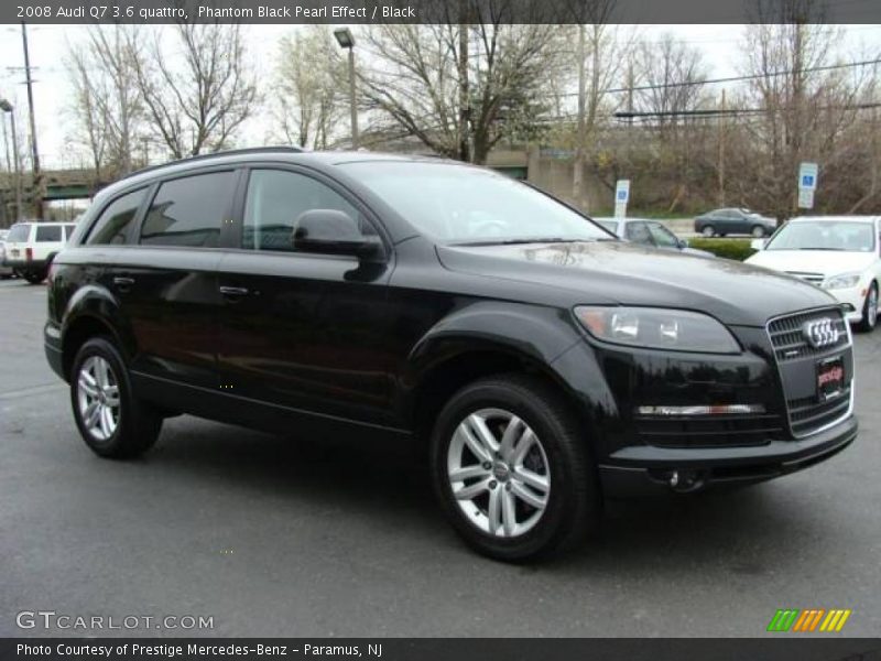 Phantom Black Pearl Effect / Black 2008 Audi Q7 3.6 quattro