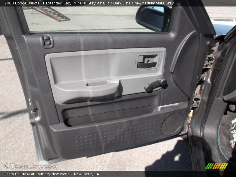 Mineral Gray Metallic / Dark Slate Gray/Medium Slate Gray 2008 Dodge Dakota ST Extended Cab