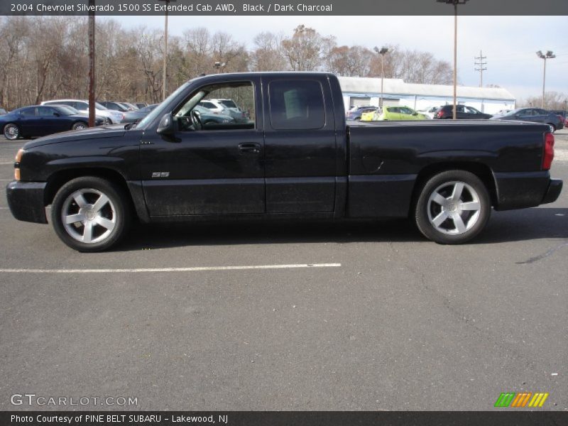 Black / Dark Charcoal 2004 Chevrolet Silverado 1500 SS Extended Cab AWD