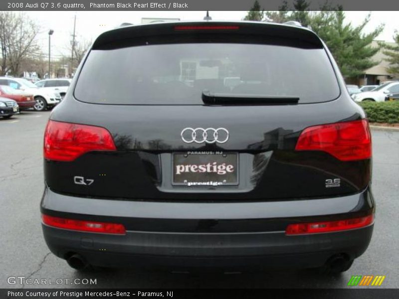 Phantom Black Pearl Effect / Black 2008 Audi Q7 3.6 quattro