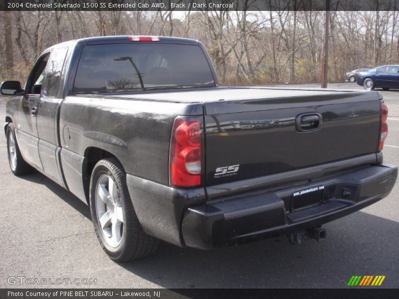 Black / Dark Charcoal 2004 Chevrolet Silverado 1500 SS Extended Cab AWD